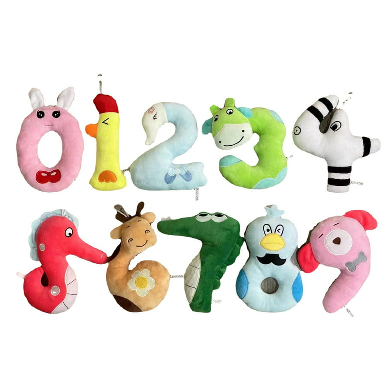 Alphabet Lore Plush, Alphabet Number Lore Plush Toys 0-9 Number,Alphabet  Plushies Toy for Fans Gift,Education Number for Kids 