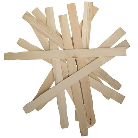 12 inch Paint Stir Sticks | Paint Stirring Sticks | 12 inch Paint Paddle | Epoxy or Resin | Garden or Library Marker | Wood Crafts | Bulk Pack of 100 Hardwood Stirrers ,Pack of 100 By