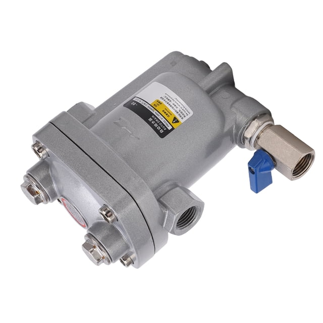 Automatic Drain Valve Aluminum Alloy High Pressure Floating Design Air Automatic Drain Trap Auto Water Drainer