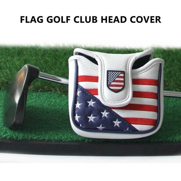 JLLOM TaylorMade Spider American Stars and Stripes Putter Cover Golf Club Head Cover