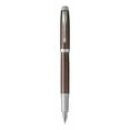 thumbnail image 4 of (Gift Box, Fine Nib, Premium Brown Chrome Trim) - PARKER IM Fountain Pen, Premium Brown, Fine Nib with Blue Ink Refill (1931676), 4 of 8