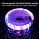 thumbnail image 4 of Luces para cubo de rueda de bicicleta recargables, 7 colores, 15 modos, luces LED para ciclismo, luces coloridas para radios de bicicleta para advertencia y decoración de seguridad YUNYI BRAND  Deportes, 4 of 8
