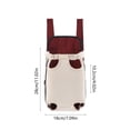 thumbnail image 3 of Pet Backpack Carrier for Small Dogs and Cats with Mesh Ventilation, Breathable Portable Pet Travel Bag, Paw-Out Design, Adjustable Shoulder Straps for Hiking and Camping, 3 of 6