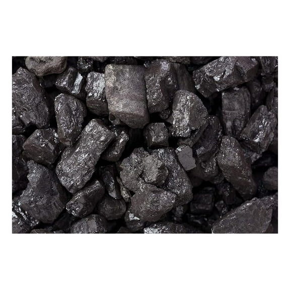 Blacksmithing Coal, 25lbs - High BTU Stove Coal Chunks for Forge, Foundry, Model Railroading & Heating