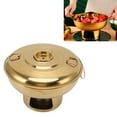 thumbnail image 4 of Charcoal Hot Pot, Portable Fast Heating Dry Ice Hot Pot Stainless Steel  For Home Gold,Silver, 4 of 8
