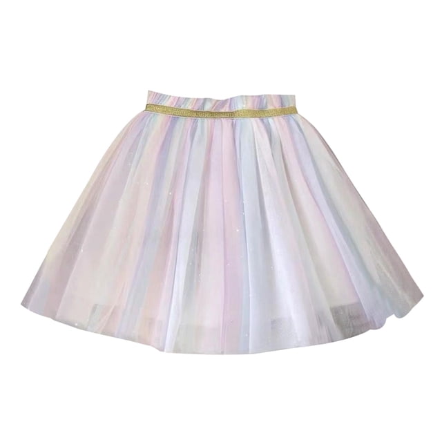 Robes Petites Filles Jupe Printemps Automne Jupe Bouffante Jupe Princesse Jupe Mode Occidentale Robe Robe Fille Taille 5-6T