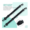 thumbnail image 3 of 2 Cinturón De Seguridad Correa De Mascotas De Auto Con Bol Malubero Negro, Verde, 3 of 5