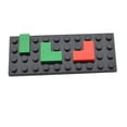 thumbnail image 4 of 150PCS Multicolour Thin Tile Building Blocks Set, DIY Smooth Bulk Bricks Parts with Mini Figures, Creative Educational Construction Assemble Toy Gift for Kids Boys Girls, 4 of 6