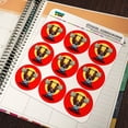 thumbnail image 5 of Gym Beast Lifting Weights Weightlifting Strength Training 2" Planner Calendar Scrapbooking Crafting Clear Stickers, 5 of 7