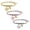 SGLXM001 Bracelet in Gold, variant on Stainless Steel Snake Chain Bracelet Teacher's Day Bee-Themed Gift Engraved Titanium Steel Bracelet Wholesale
