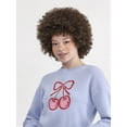 thumbnail image 4 of No Boundaries Conversational Printed Pullover with Long-Sleeves, Midweight, Women’s, 4 of 5
