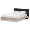 thumbnail image 2 of Baxton Studio Adelia Mid-Century Platform Bed, Multiple Sizes, Multiple Colors, 2 of 9