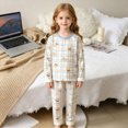 thumbnail image 2 of UAYOTSE Boys Girls Cartoon Jammies Pajama Set Kids 6 12 18 24 Months 2T 3T 4T fit Pjs Soft Breathable Long Sleeve Sleepwear Size 12-18 Months, 2 of 7