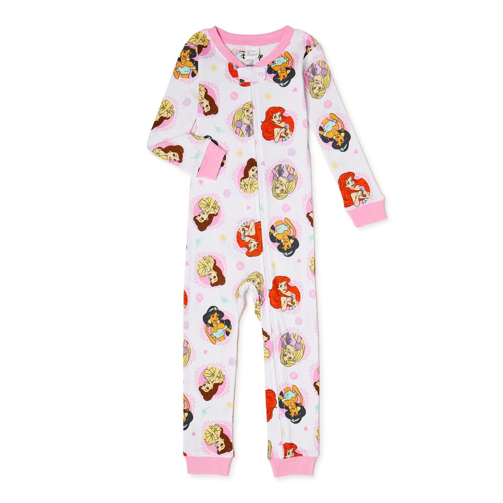 Disney Princess Disney Princess Baby & Toddler Girls Footless Pajama