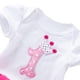 thumbnail image 3 of Gibobby Mameluco polar Falda infantil para niña bebé, vestido de vacaciones para bebé, vestido de manga corta, falda, traje de escalada, mono(D, 6-12 Meses), 3 of 5
