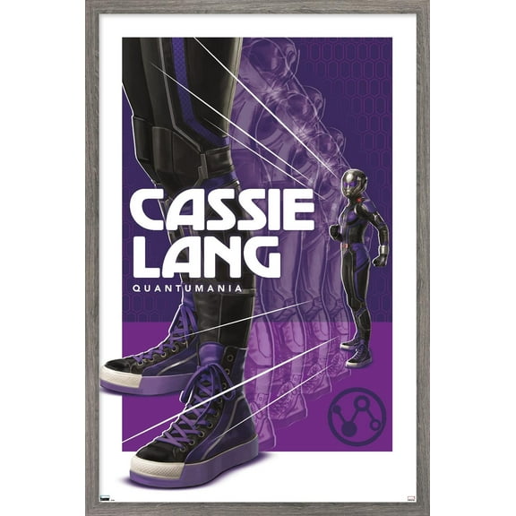 Marvel Ant-Man And The Wasp: Quantumania - Cassie Lang Wall Poster, 14.725" x 22.375" Framed