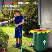 Foldable Water Container For Gardening Rainwater Harvesting PVC Materials Compact Design 50L Storage