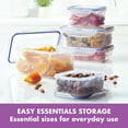thumbnail image 2 of LocknLock Storage Rectangular Food Storage Container Set, 10-Piece, 2 of 9