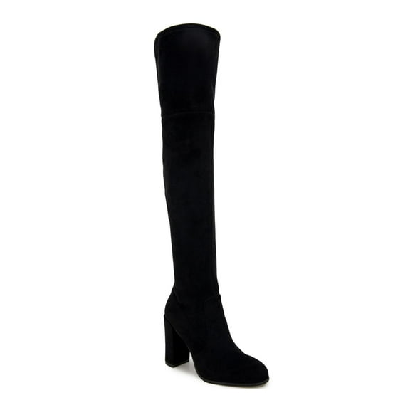 Kenneth Cole New York Womens Justin OTK Microsuede Tall Over-The-Knee Boots