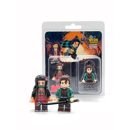 Nezuko & Tanjiro Custom Minifigures