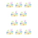 thumbnail image 3 of 10 piezas tenedor Wosthever Animal fruta Mini dibujos animados Color aleatorio, 3 of 4