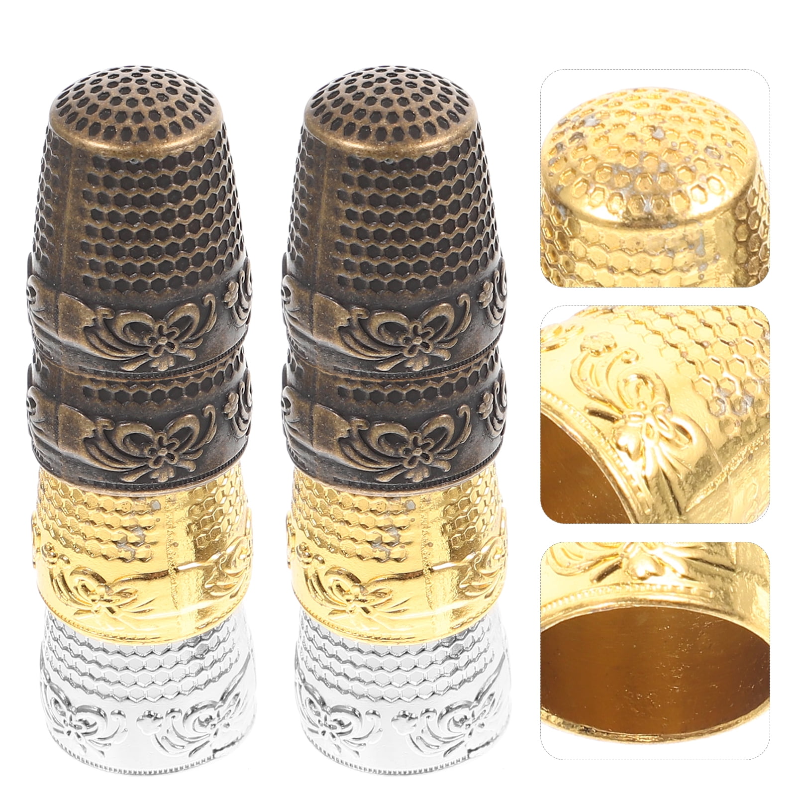 5 PCS Sewing Thimble Dedal Clothing Accessories