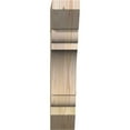 thumbnail image 2 of Ekena Millwork 4"W x 16"D x 20"H Olympic Slat Rough Sawn Bracket, Douglas Fir, 2 of 4