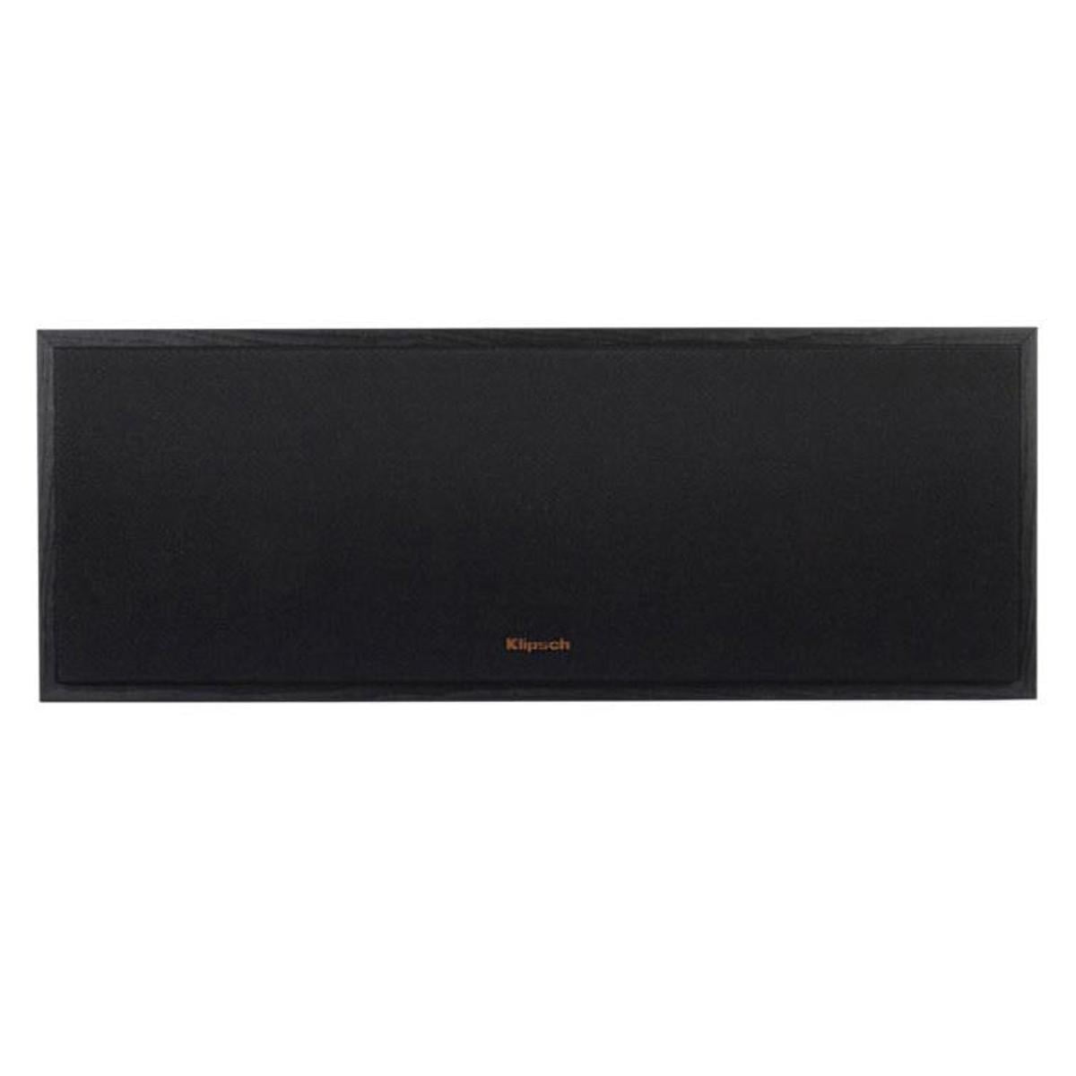 Klipsch Reference R-12SW 12" 400W All-Digital Powered Subwoofer, Brushed Black Polymer Veneer with R-25C Center Speaker