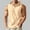 Beige, variant on Zedker Men's Sleeveless Hoodies Full Zip Up Vest Jacket Gym Workout Hooded Sweatshirts for Sport Casual Hoodie Coat with Pockets Beige L