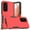 Red, variant on For Samsung Galaxy S24+ /S24 Plus 5G Hybrid Bumper Rugged Dual Layer Heavy-Duty Military-Grade Rubber TPU Defender Protective Phone Case Cover by Xpression - Black