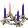 thumbnail image 2 of Bronze Celtic Advent Wreath, 2 of 3