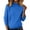 Sky Blue, variant on ManxiVoo Women's Half Turtleneck Sweater Long Sleeve Slim Fitting Knit Top Warm Flattering Pullover for Autumn Winter Versatile Layering Basics L Size Blue