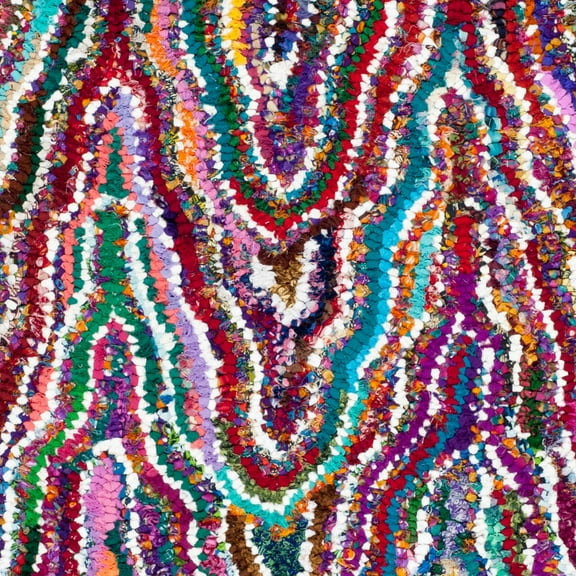 SAFAVIEH Nantucket Collection NAN312A Handmade Multi Rug