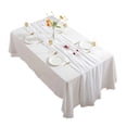 thumbnail image 1 of Elegante camino de mesa transparente de 30 x 300 cm, decoración romántica para bodas y eventos, 1 of 8