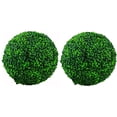 thumbnail image 5 of Nvzi 15.7 Inch Artificial Boxwood Decorative Balls, 2 Count, Green Ball in the Pot, 5 of 5