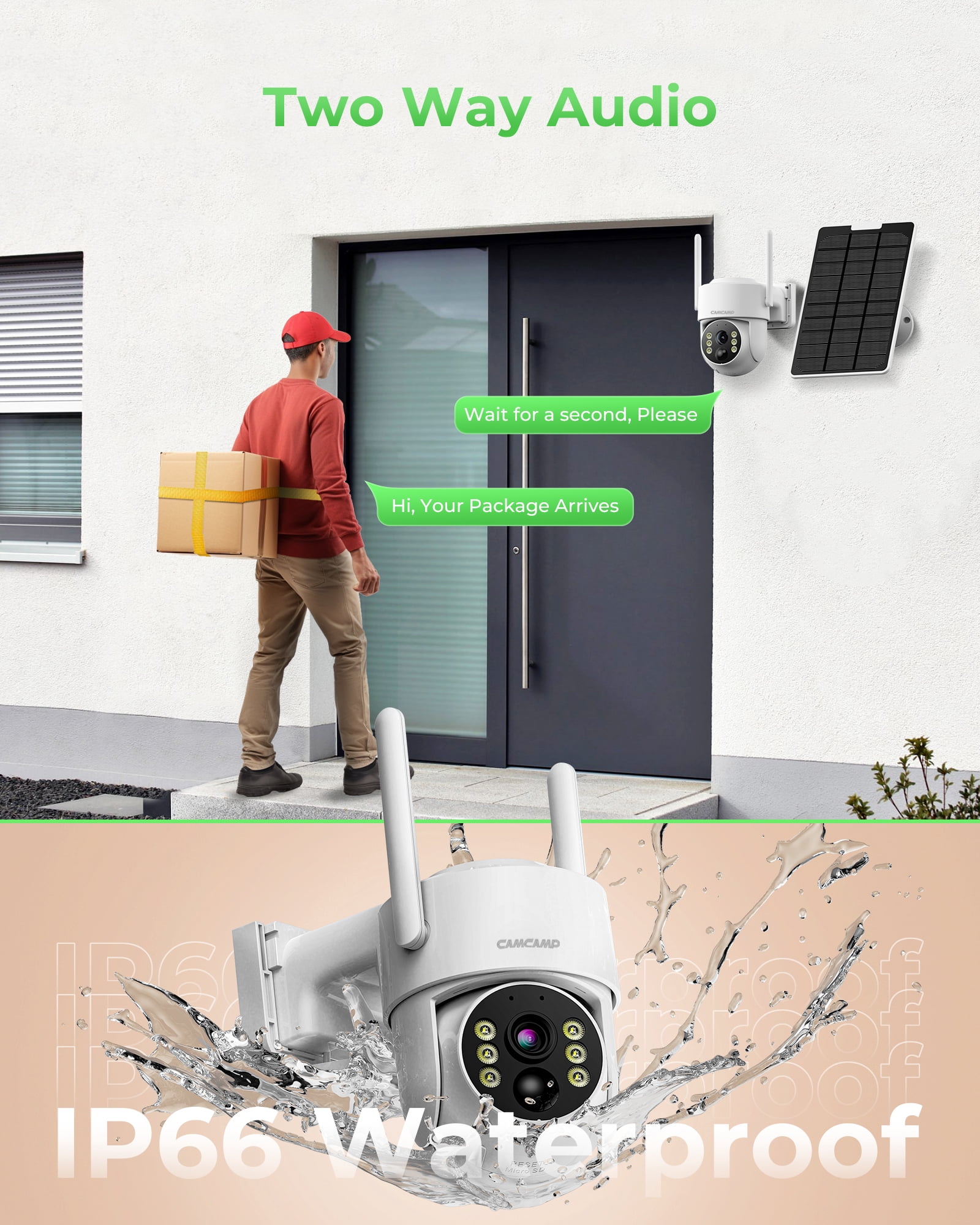 Toguard BC1027 Solar Security Camera