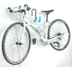 thumbnail image 4 of Gancho Soporte Bloosom Doble Para Colgar Bicicletas A La Pared Azul, 4 of 5