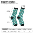 thumbnail image 2 of KLL Funny Christmas Deer Print Cool Socks Men's Women's Crew Socks Funny Crazy Novelty Stockings, 2 of 6