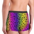 thumbnail image 5 of Daiia Animal Paw Rainbow Men's Underwear Boxer Briefs, Cotton Stretch Moisture-Wicking Underwear-Medium, 5 of 9