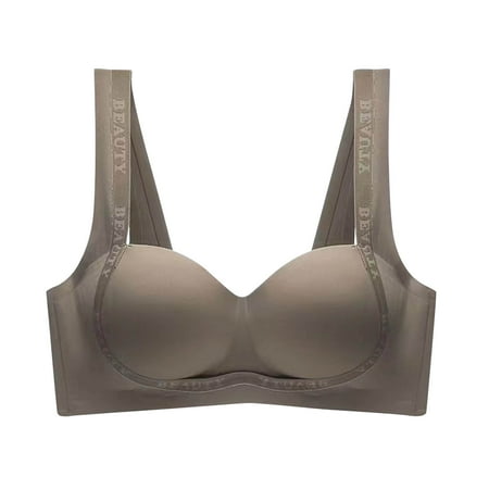 Up to 30% OFF  Women s Large Bra Tank Top  Seamless Bralette  Soft Fabric  Comfortable Fit  Casual  Everyday Wear  Supportive Bra  for Home/Office  Bras Without Underwire | Coffee 34/75AB  Sopatenor
