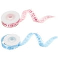 thumbnail image 4 of PAMINGONO 2 Rolls Cloth Ribbon for Baby Shower Supplies present Wrapping 900.00X1.50X0.10cm, 4 of 8