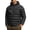 Gray, variant on Men's Long Sleeve Windproof Puffer Jackets Zip Up Hooded Jacket Casual Winter Coat with Pocket