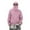Pink, variant on Kids' Zip-Up Hoodie with Built-In Face Mask, Soft Fleece Sweatshirt for Boys and Girls, Warm Fall Winter Casual Pullover Outerwear