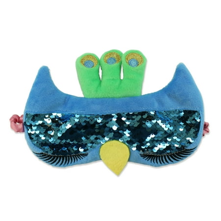 U Style Critter Eye Mask, Peacock