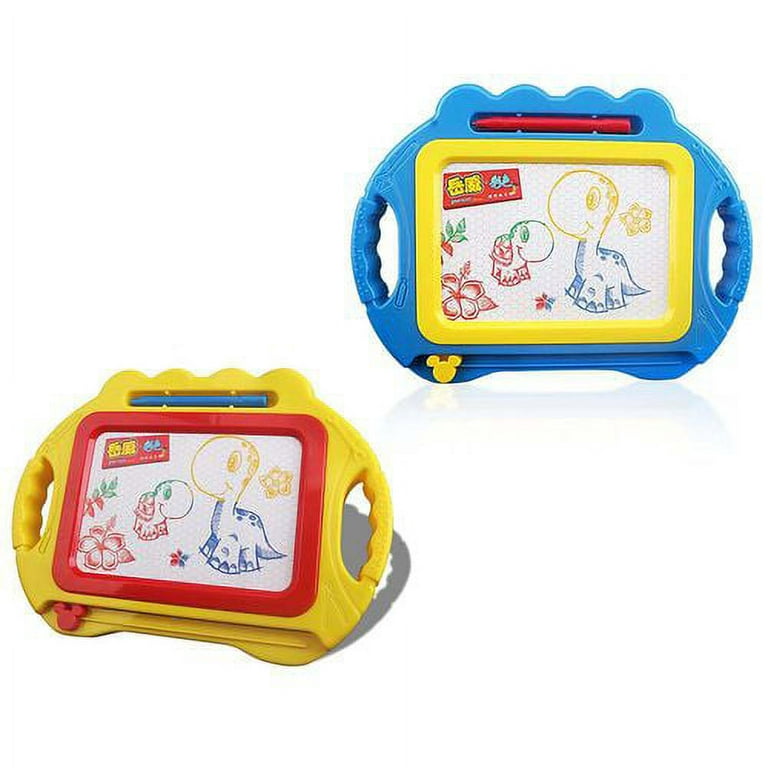 Prextex Kids Drawing Boards - Mini Doodle Toy Tablets Drawing Pads Doodle Board Set Magnetic Drawing Pad Erasable Writing Pad for Classroom Rewards 