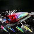 thumbnail image 2 of 3PC Biqianwo Fishing Lures Water Spray Wave Climbing Water Surface System Tossing Floating Luminous Noise Bass Yellowcheck Carp, 2 of 8