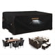 thumbnail image 4 of Fundas para Muebles de Patio, Impermeable para Sofá de Exterior, para Mesa de Patio con Ventilación y Hebillas Resistentes Al Viento (250 X 210 X 90 cm), 4 of 5