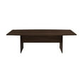 thumbnail image 3 of BBF 96"W Boat Shaped Engineered Wood Conference Table in Black Walnut, 3 of 6
