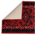 thumbnail image 5 of Playa Rug Custom Size 31 Inches Wide Bokhara Burgundy Non-Slip Stair Runner Rug 27 Feet, 5 of 5