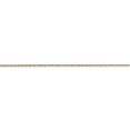 thumbnail image 3 of 10K Yellow Gold .5 mm Carded Cable Rope Chain 24 Inch, 3 of 6